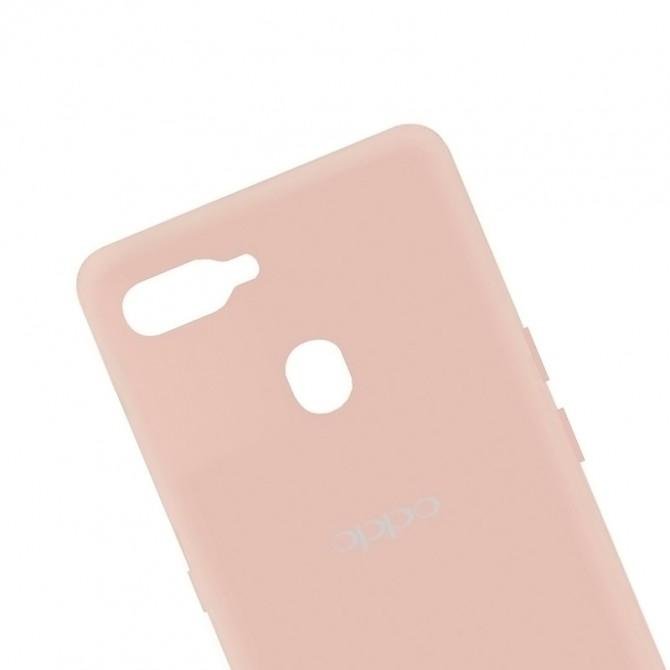 Чехол Original Soft Case Oppo A5s/A12 Бежевый FULL-1