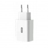 Сетевое зарядное устройство XO L36 18W/1USB + MicroUSB White Сетевое зарядное устройство XO L36 18W/1USB + MicroUSB White