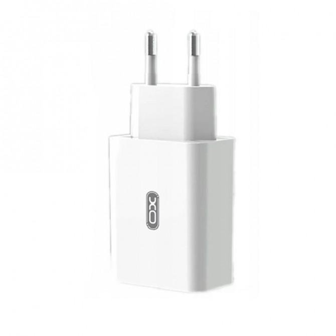 Сетевое зарядное устройство XO L36 18W/1USB + MicroUSB White