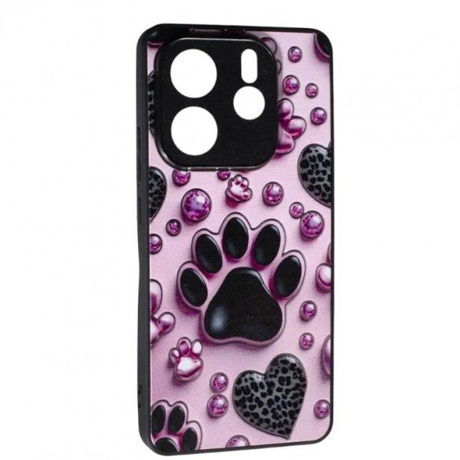 Накладка PC Fashion Mix Xiaomi Redmi Note 14 5G Pink Paws
