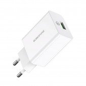 Мережевий зарядний пристрій 1USB Borofone BA21A QC3.0 White Мережевий зарядний пристрій 1USB Borofone BA21A QC3.0 White