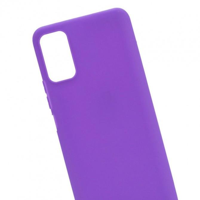 Силиконовый чехол Candy для Xiaomi Redmi Note 11/Note 11S Фиолетовый-1