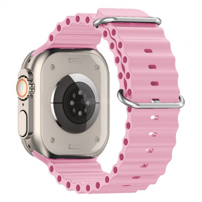 Ремінець для Apple Watch 38/40/41mm Ocean Band Pink-1