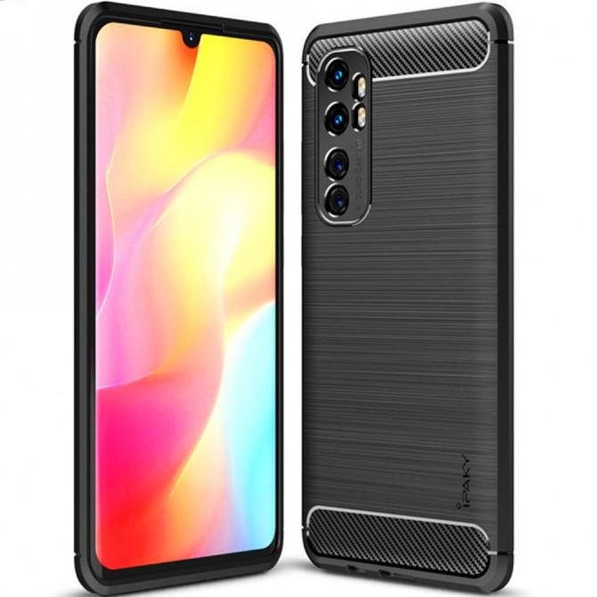 Чехол iPaky Slim Series для Xiaomi Mi Note 10 Lite Чёрный