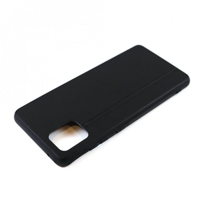 Чохол шкiряний Lava для Samsung N770 Galaxy Note 10 Lite Чорний-4