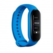 Ремешок для Xiaomi Mi Band 5/6 (Silicone) Blue Ремешок для Xiaomi Mi Band 5/6 (Silicone) Blue