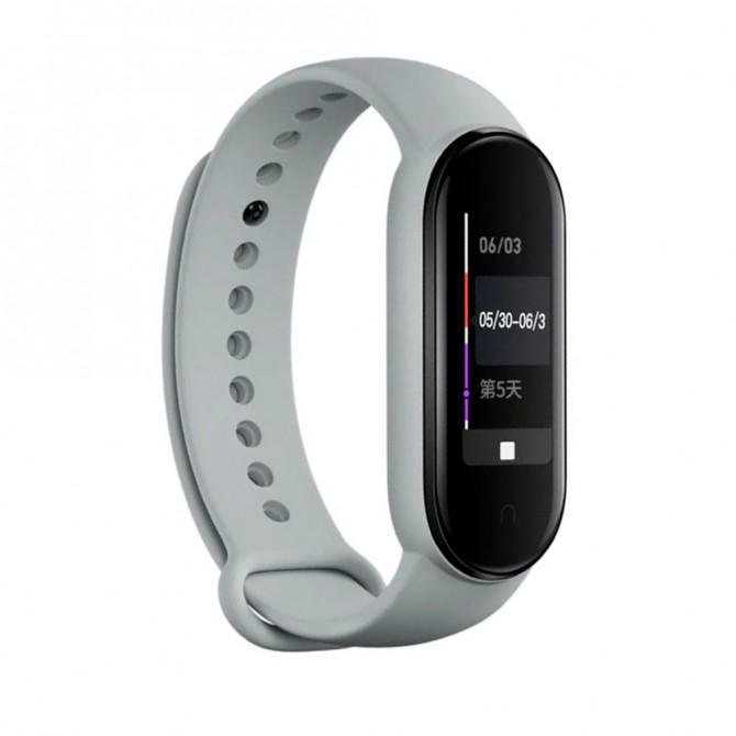 Ремешок для Xiaomi Mi Band 5/6 (Silicone) Grey