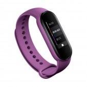 Ремінець для Xiaomi Mi Band 5/6 (Silicone) Purple