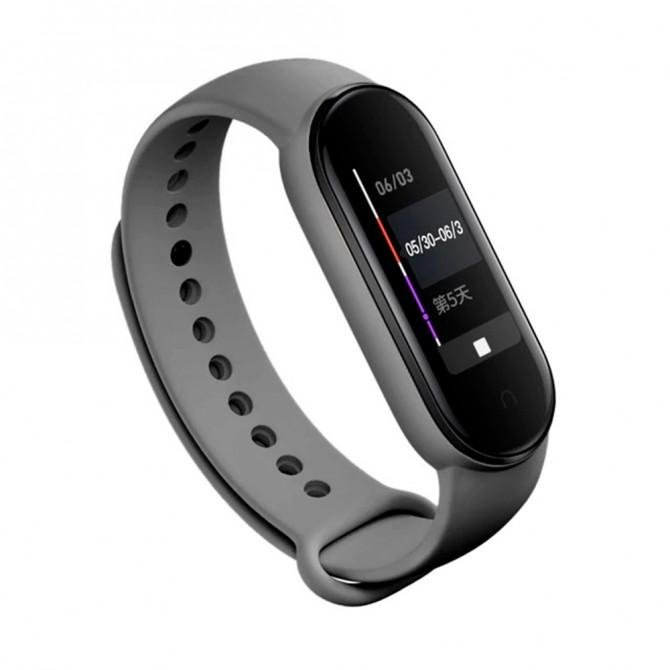 Ремінець для Xiaomi Mi Band 5/6 (Silicone) Space Grey-1