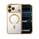 Силіконовий чохол SHINING with MagSafe для iPhone 17 Pro Золотий