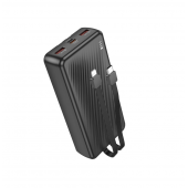 Додаткова батарея Borofone BJ57A Graceful 22.5W+PD20W with cable (20000mAh) Black Додаткова батарея Borofone BJ57A Graceful 22.5W+PD20W with cable (20000mAh) Black