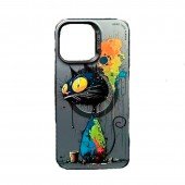 Чехол So Cool Print for Apple iPhone 15 Pro Cat Чехол So Cool Print for Apple iPhone 15 Pro Cat