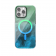 Чохол TPU Shiny Mountain (MagFit) для Apple iPhone 14 Pro Max (6.7") Green/ Blue