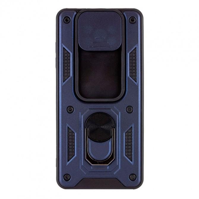 Чехол HONOR Hard Defence Series Xiaomi Poco X3 Blue (with Camshield and magnet)-1