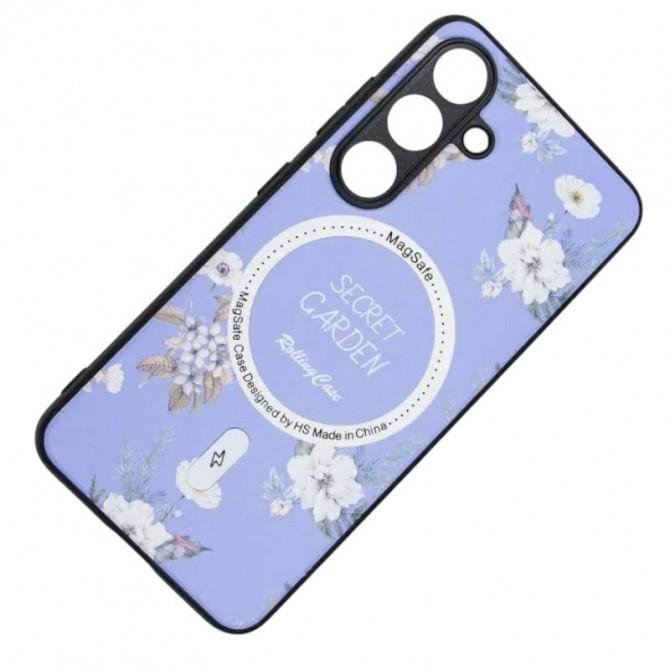 Чехол TPU+PC Secret Garden для Samsung Galaxy A56 5G Lilac-2