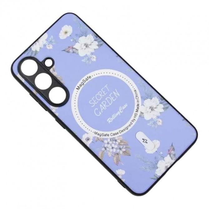 Чехол TPU+PC Secret Garden для Samsung Galaxy A56 5G Lilac-3