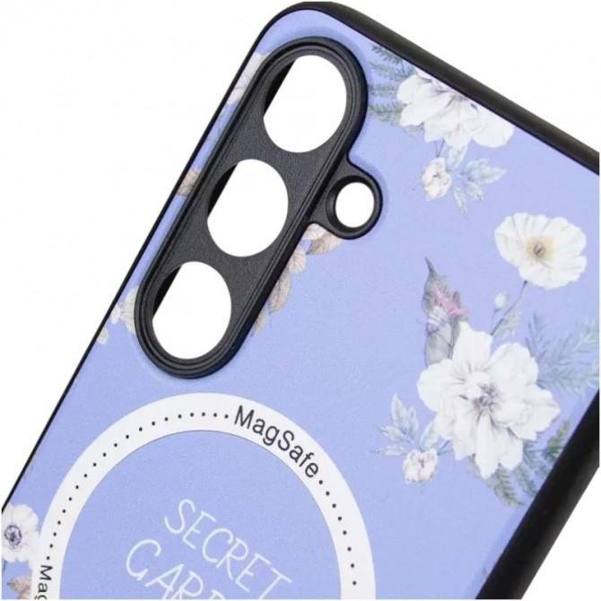 Чехол TPU+PC Secret Garden для Samsung Galaxy A56 5G Lilac-4