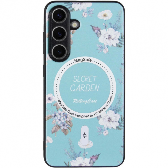 Чохол TPU+PC Secret Garden для Samsung Galaxy A56 5G Mint