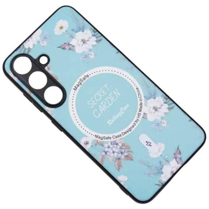 Чохол TPU+PC Secret Garden для Samsung Galaxy A56 5G Mint-3