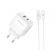 Сетевое зарядное устройство XO L161 20W/1USB-A + 1USB-C White + Cable Type-C