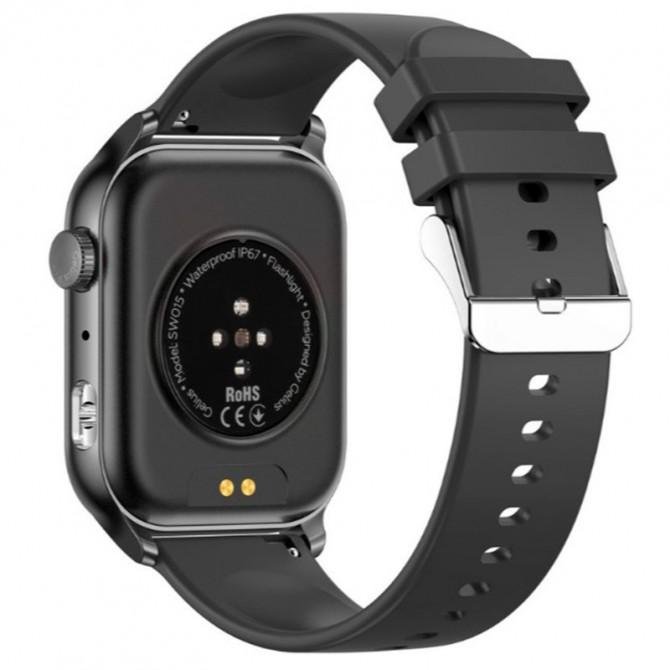 Розумний годинник Gelius Amazwatch Light GP-SW015 Black-1