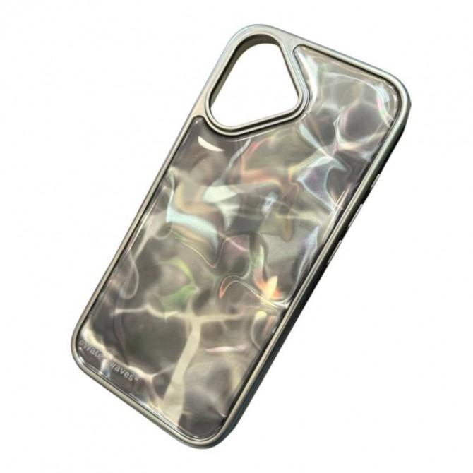 Накладка Laser Marble для iPhone 17 Grey-1