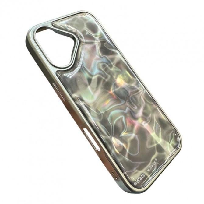 Накладка Laser Marble для iPhone 17 Grey-2