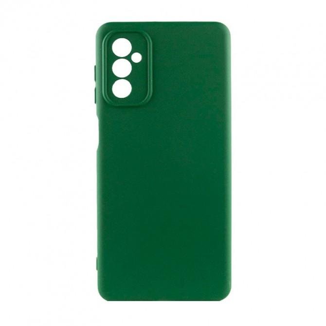 Чехол Original Soft Case Samsung A245 Galaxy A24 Темно Зеленый FULL
