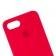 Оригинальный силиконовый чехол для iPhone 7/8 Темно Красный