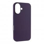 Силіконовий чохол для iPhone 16 Elderberry FULL (NO LOGO)
