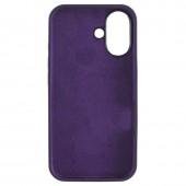 Силіконовий чохол для iPhone 16 Elderberry FULL (NO LOGO)