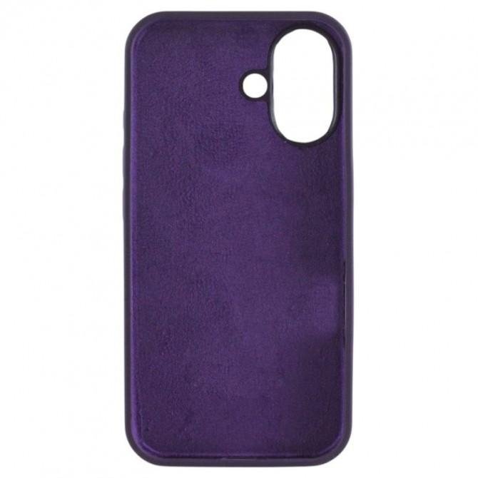 Силіконовий чохол для iPhone 16 Elderberry FULL (NO LOGO)-2