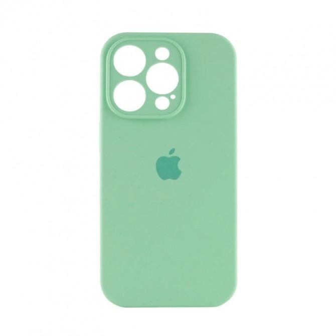 Силиконовый чехол для iPhone 16 Pro Pistachio FULL