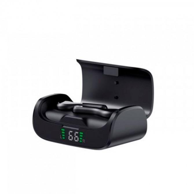 Безпровідні навушники Bluetooth Headset Havit TW937 with charger case Black-2