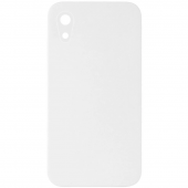 Силіконовий чохол для iPhone XR White FULL (NO LOGO)