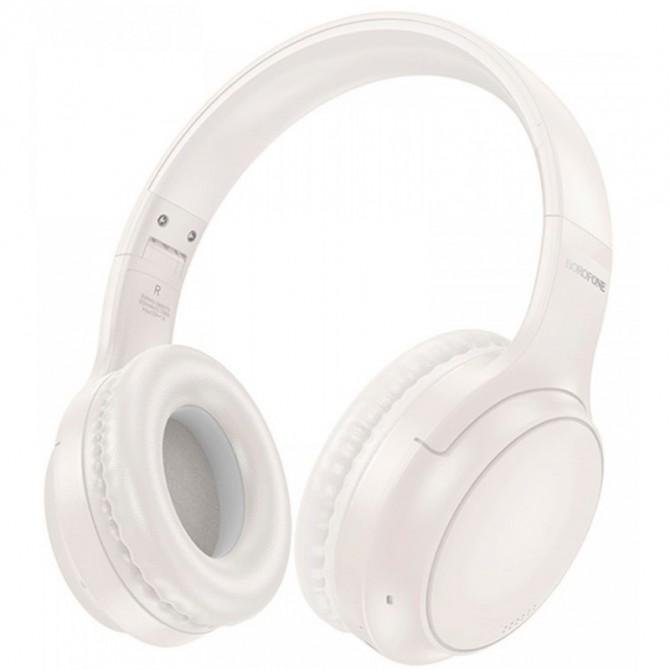 Навушники Stereo Bluetooth Borofone BO24 Gratified Milky White