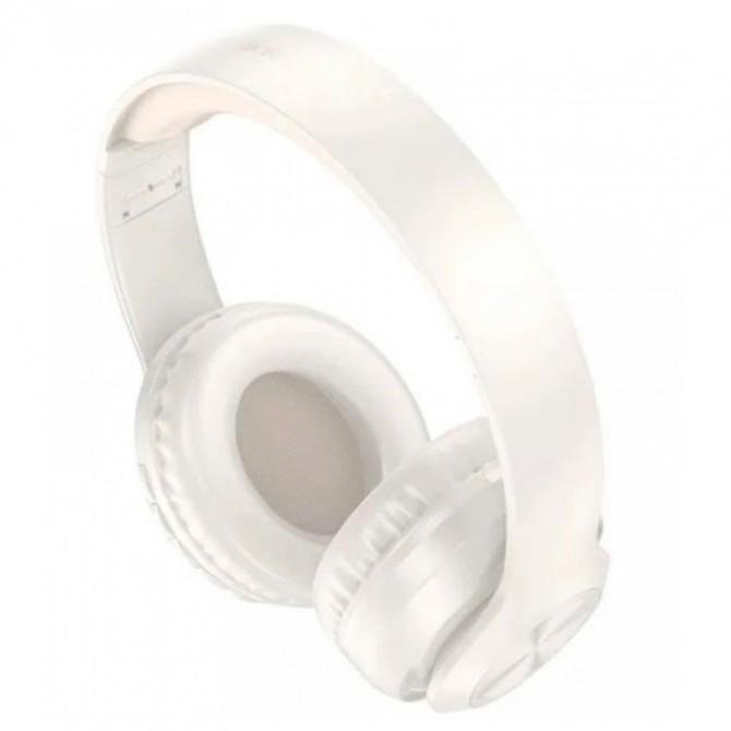 Навушники Stereo Bluetooth Borofone BO24 Gratified Milky White-1