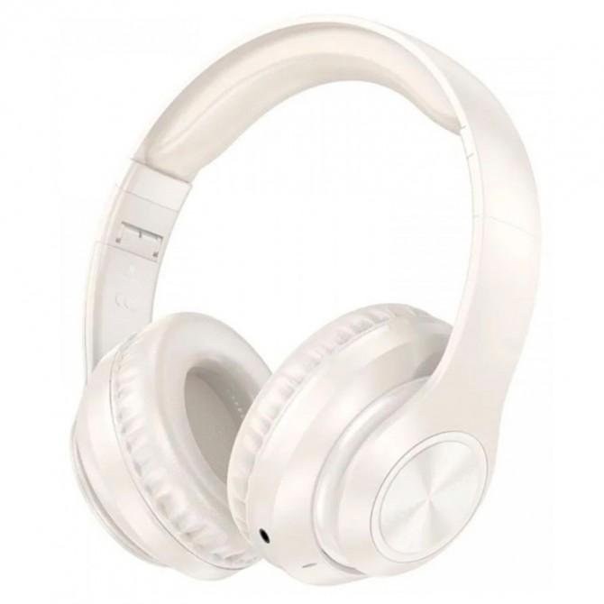 Навушники Stereo Bluetooth Borofone BO24 Gratified Milky White-2
