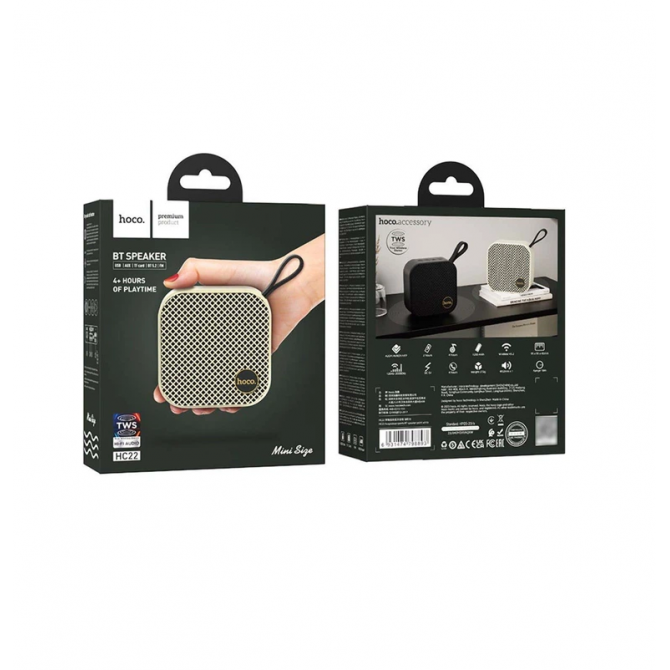 Колонка Bluetooth Hoco HC22 White-2