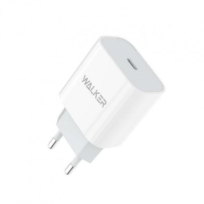 Мережевий зарядний пристрій Type-C WALKER WH-39 PD 3A/20W White