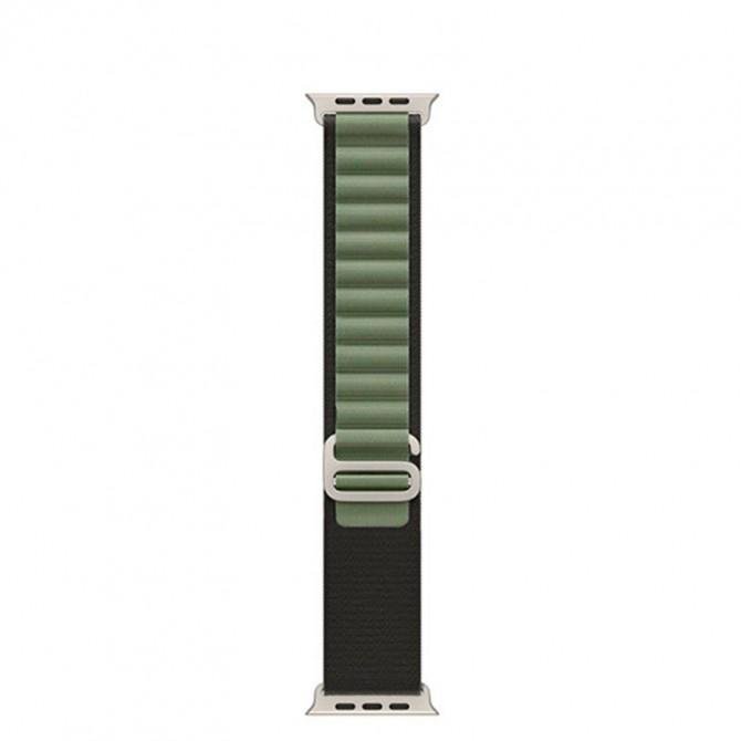 Ремешок для Apple Watch 38/40mm Alpine Loop Green/Black