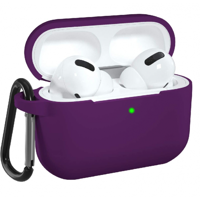 Силиконовый чехол для наушников U-Like Protective Case For Airpods Pro 2 Grape