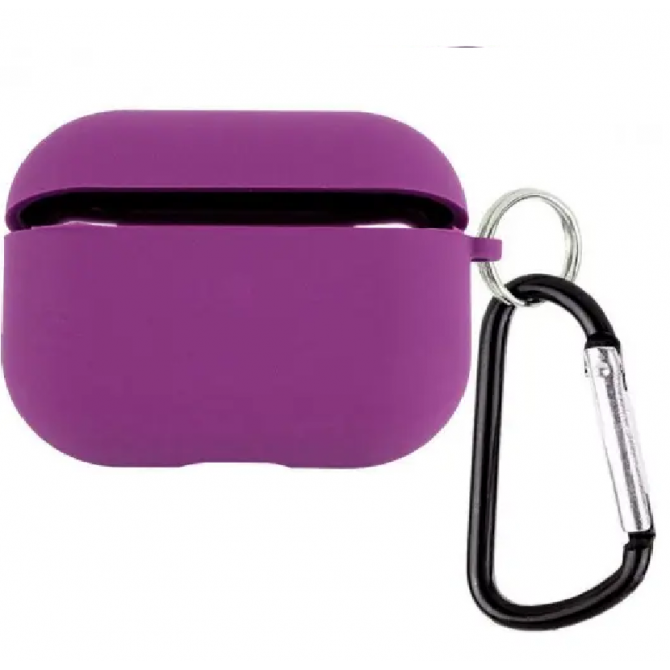 Силиконовый чехол для наушников U-Like Protective Case For Airpods Pro 2 Grape-1