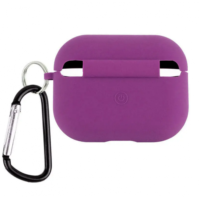 Силиконовый чехол для наушников U-Like Protective Case For Airpods Pro 2 Grape-2