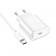 Сетевое зарядное устройство 1 Type-C Hoco C109A Fighter RD 20W White + Cable Type-C