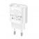 Сетевое зарядное устройство 1 Type-C Hoco C109A Fighter RD 20W White + Cable Type-C