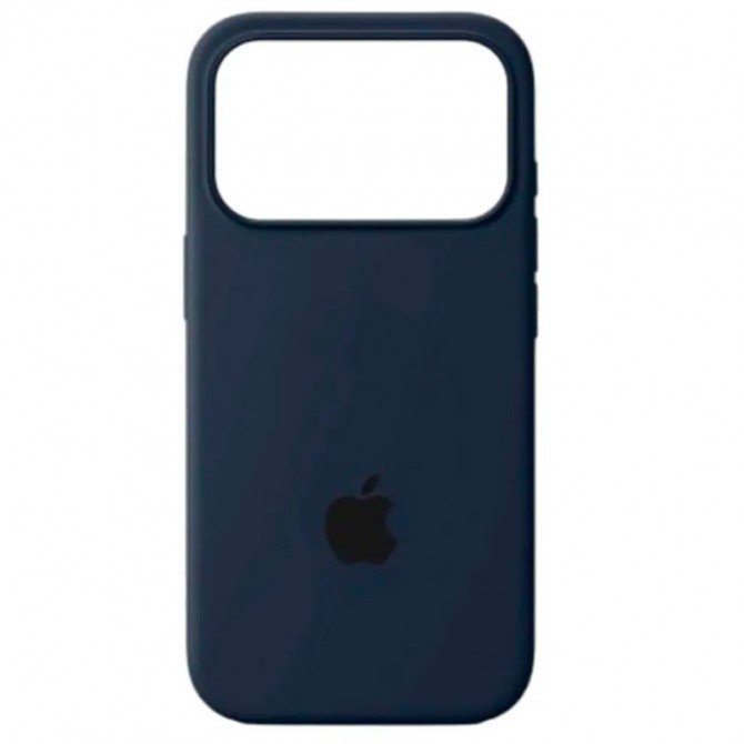 Силиконовый чехол для iPhone 17 Pro Max Midnight Blue FULL