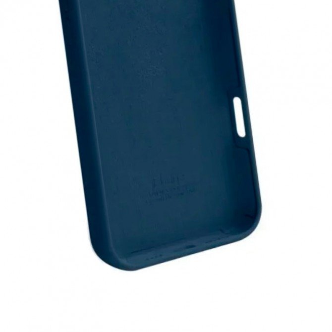 Силиконовый чехол для iPhone 17 Pro Max Midnight Blue FULL-1