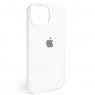 Силиконовый чехол with MagSafe для iPhone 13 Белый FULL