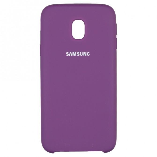 Чехол Soft Case для Samsung J330 (J3-2017) Фиолетовый-1